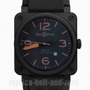 Replica Bell And Ross Instruments Automatic Black Dial BR01-92 42mm Men's