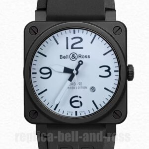 Replica Bell And Ross Instruments Black Dial 42mm Men's BR01-92 Automatic