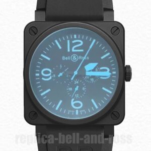 Replica Bell And Ross Instruments Black Dial 46mm Men's BR01-94 Automatic