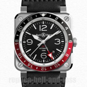 Replica Bell And Ross Instruments BR03-93 Men's Automatic 42mm Black Dial